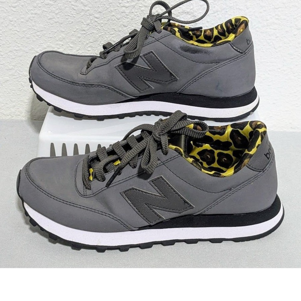 New Balance 501 High Roller Women's 6B Gray Leopard Retro Sneakers WL501HRT